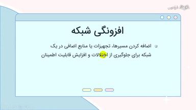 انواع افزونگی شبکه