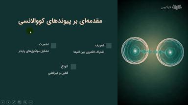 پیوند کووالانسی غیرقطبی و خواص آن‌