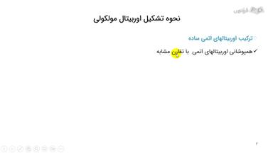 نحوه تشکیل اوربیتال مولکولی و کاربرد آن