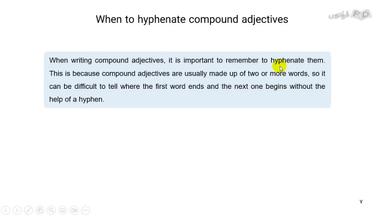 چه زمانی از Hyphen استفاده کنیم؟