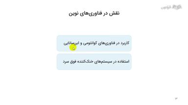 فناوری‌های نوین و محدودیت‌ها