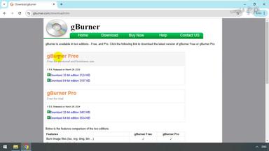 معرفی نرم‌افزار gBurner، قابلیت‌ها، دانلود و نصب آن