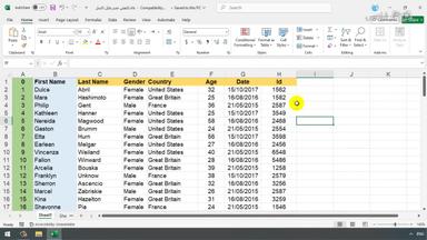 کاهش حجم فایل اکسل با دستور Clean Excess Cell Formatting