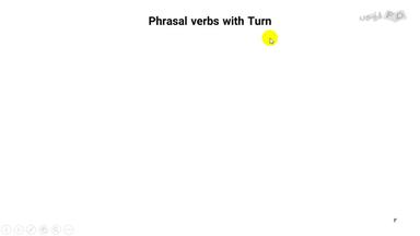 افعال عبارتی با Turn
