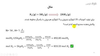 مثال و نکات کلیدی