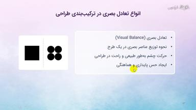 انواع تعادل بصری در ترکیب‌بندی طراحی