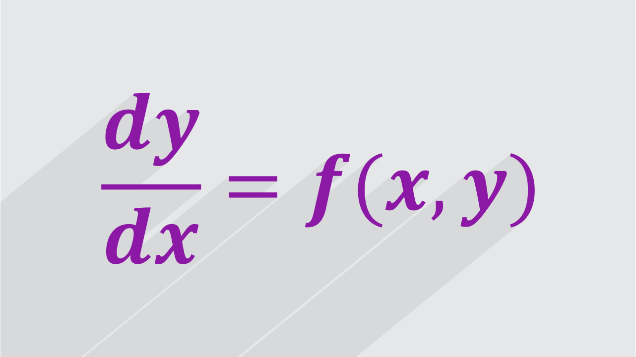 حل معادلات دیفرانسیل فرادرس