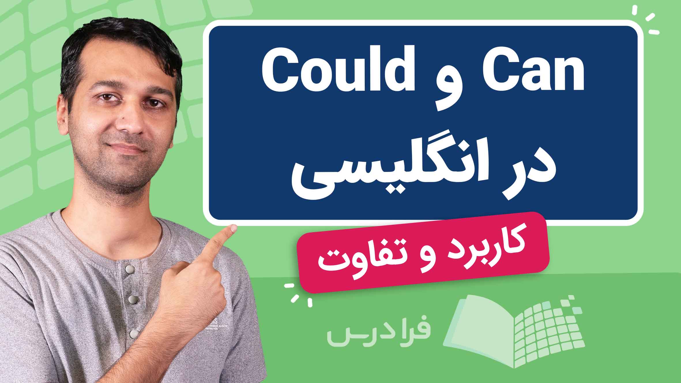 فیلم آموزش Can و Could در انگلیسی در فرادرس