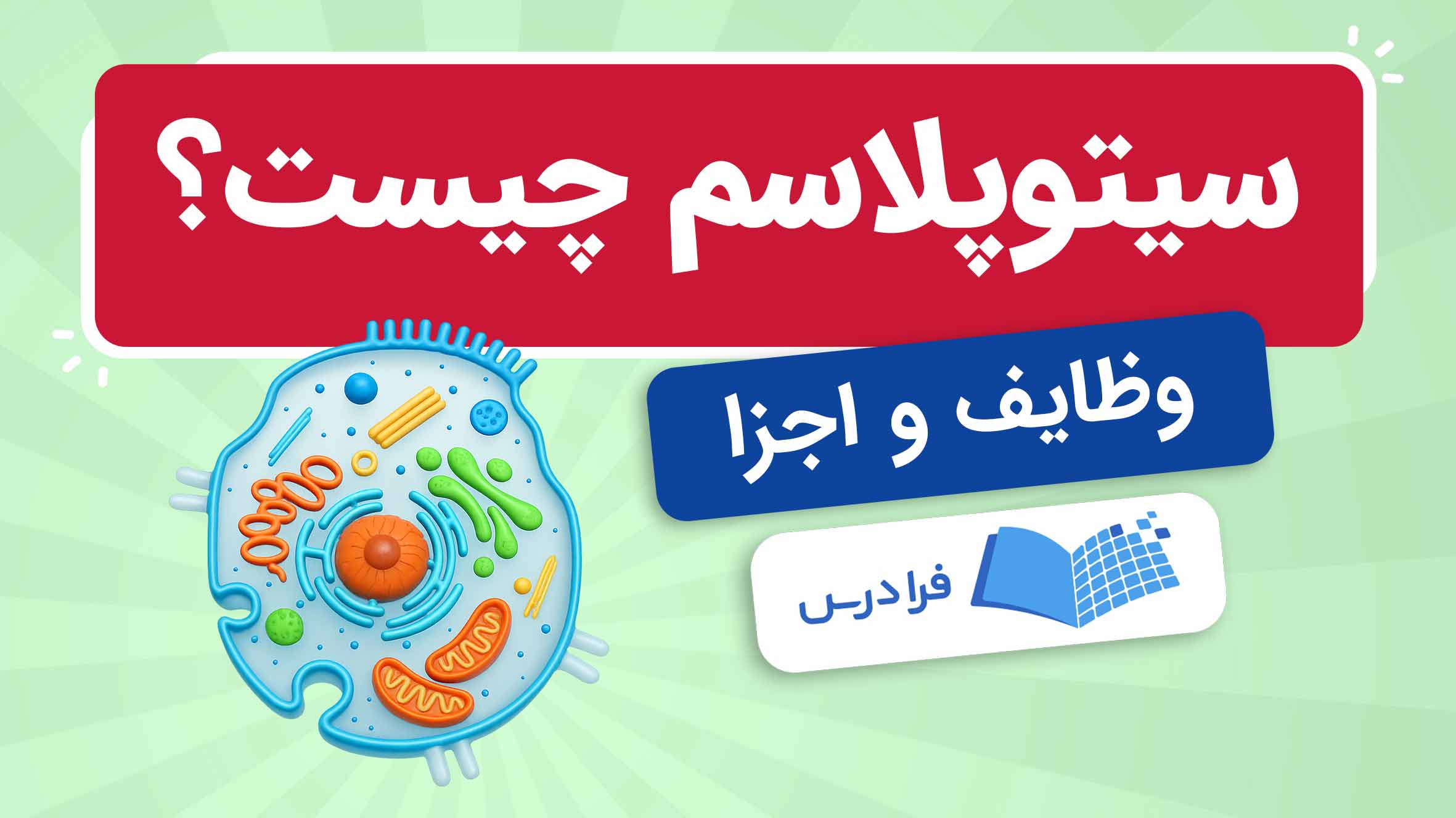 فیلم آموزش سیتوپلاسم و اجزا
