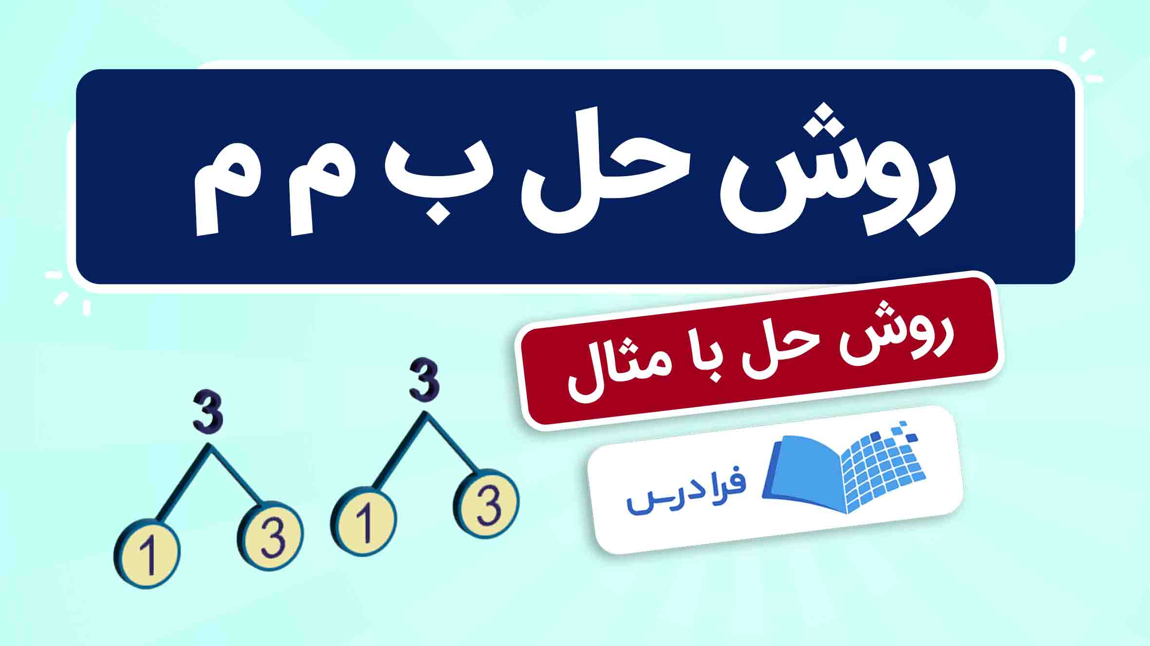 مmethod روش حل ب م م + روش های محاسبه و مثال های کاربردی (رایگان) | فرادرس