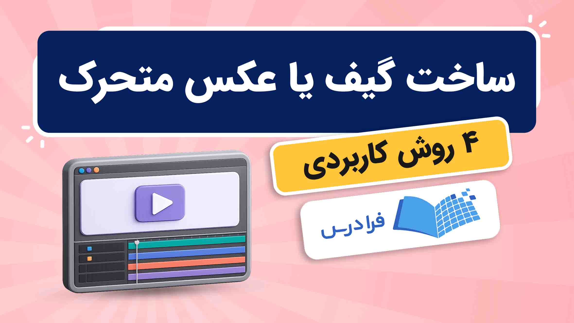 فیلم آموزش ساخت گیف و عکس‌ متحرک در فرادرس