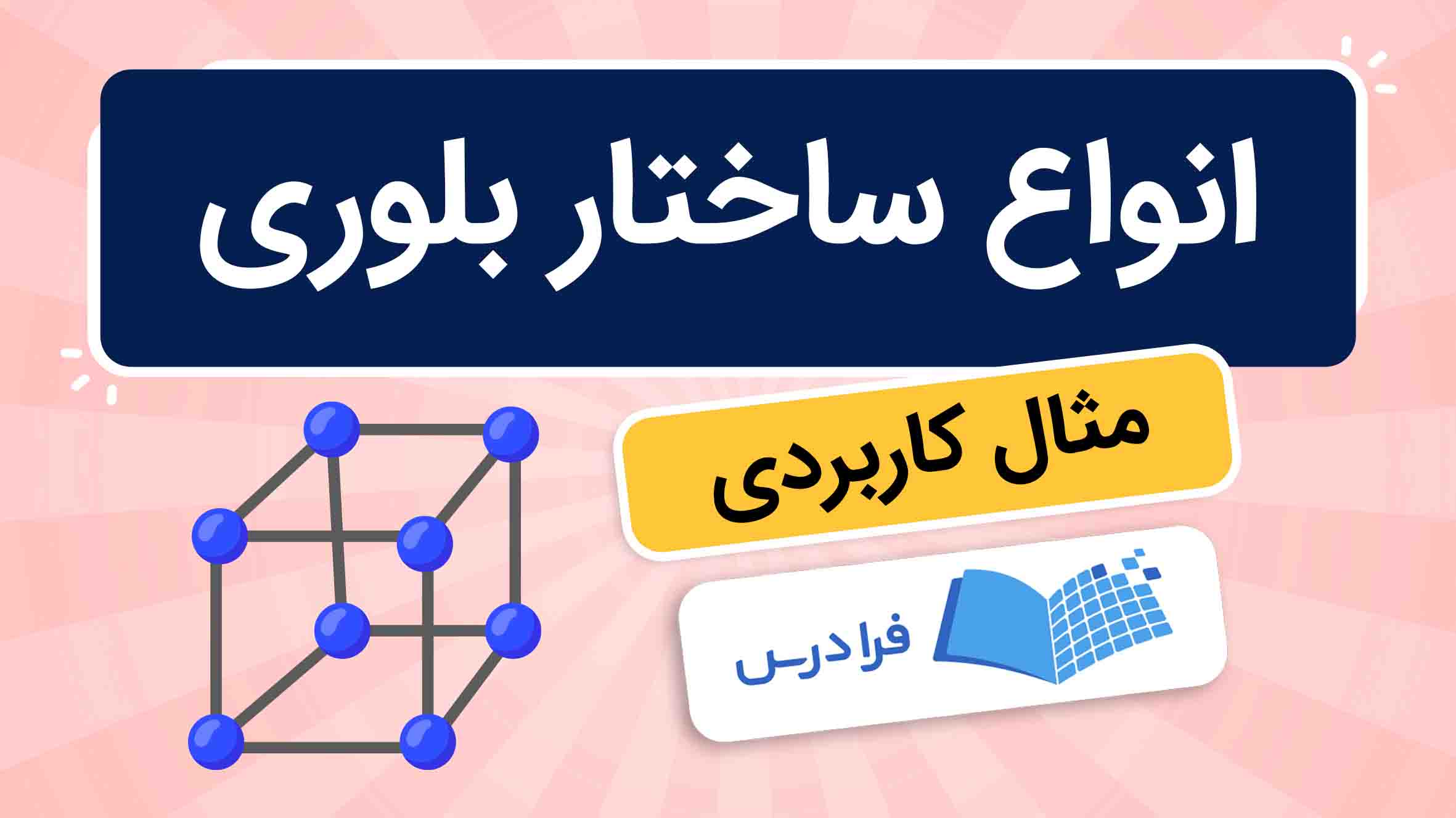 فیلم آموزش ساختار بلوری و انواع آن در فرادرس
