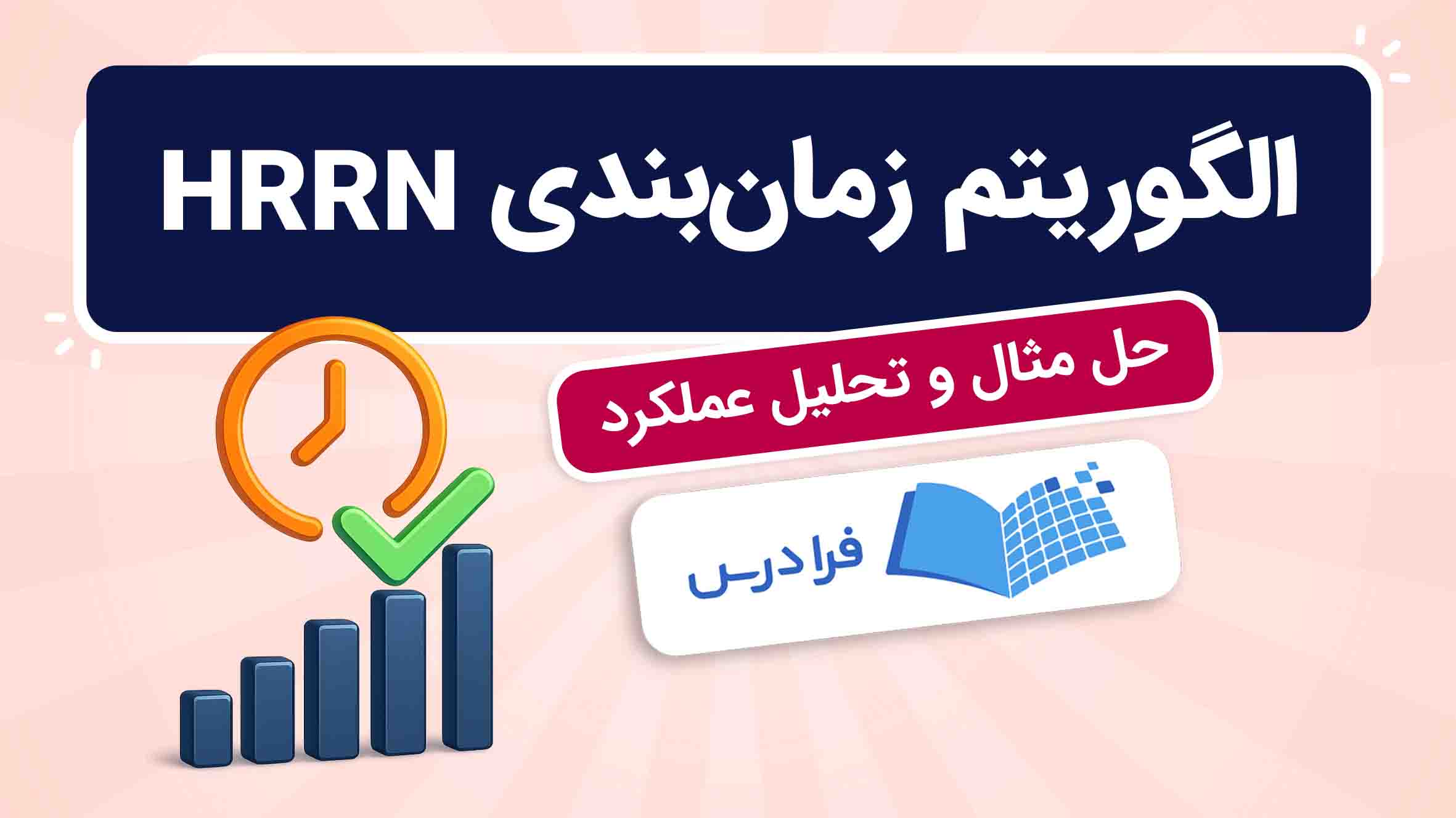 فیلم آموزش الگوریتم زمان‌ بندی HRRN