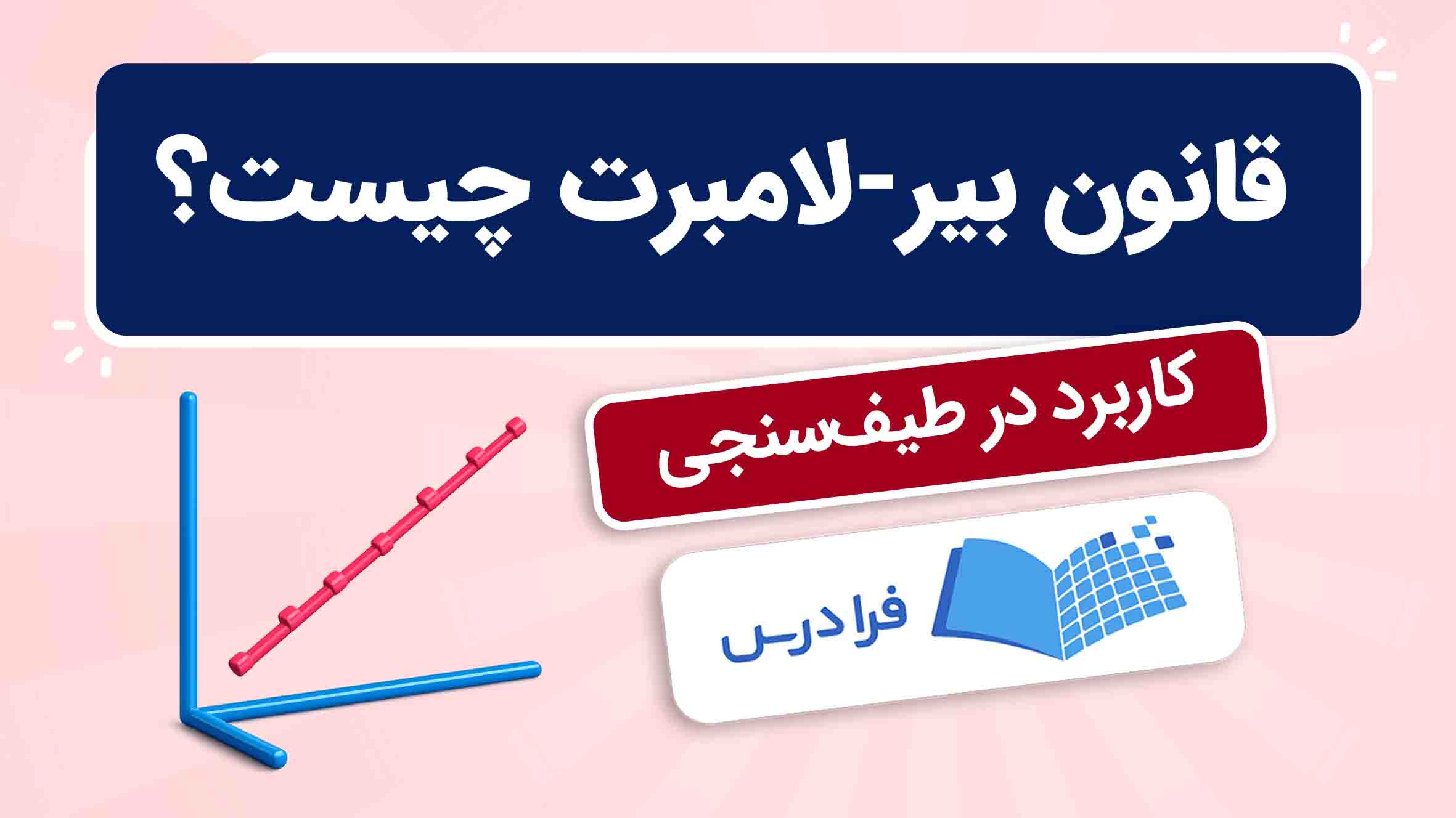 فیلم آموزش قانون بیر–لامبرت و کاربردها در طیف‌سنجی در فرادرس